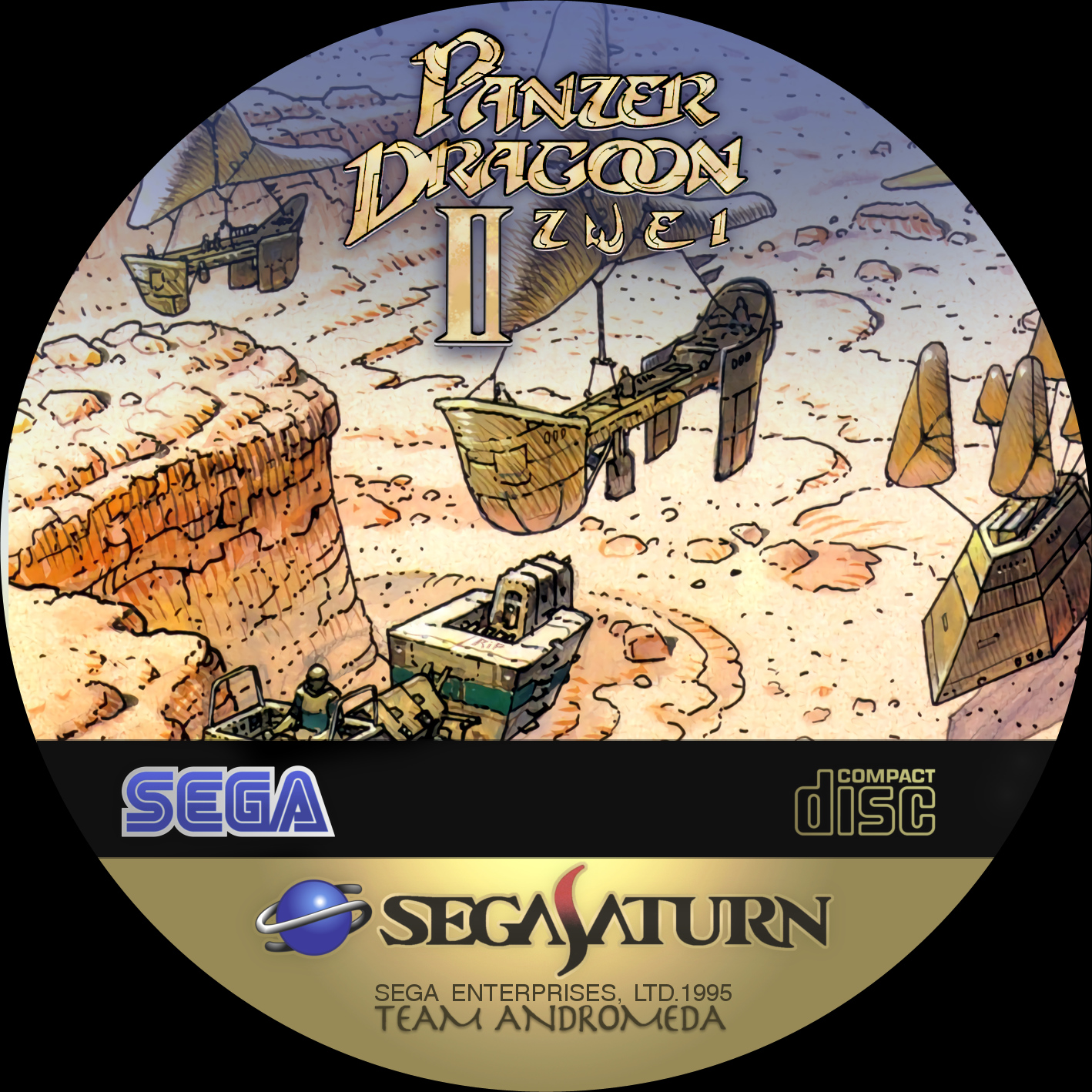 download panzer dragoon saga art